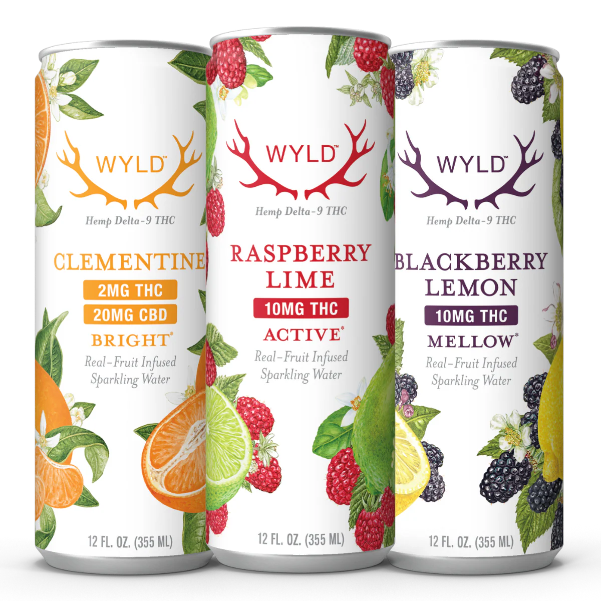 WYLD Sparkling Waters 10mg/5mg