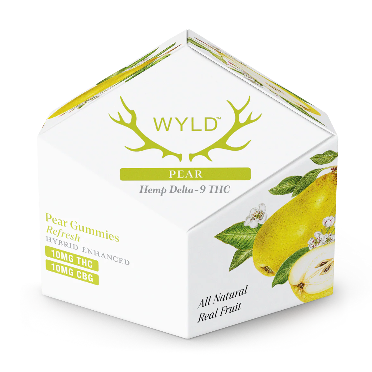 WYLD Refresh Hybrid Gummies 1:1 THC/CBG