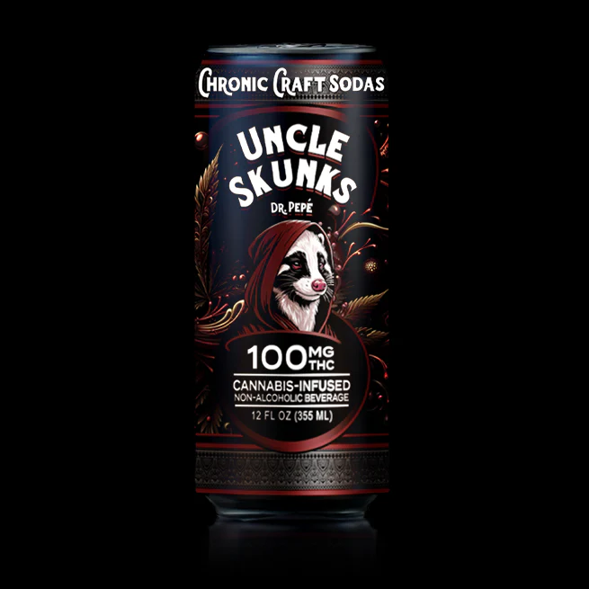 Uncle Skunk Sodas 100mg THC 